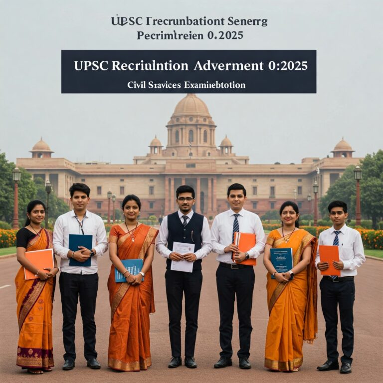 UPSC Recruitment Advertisement 042025