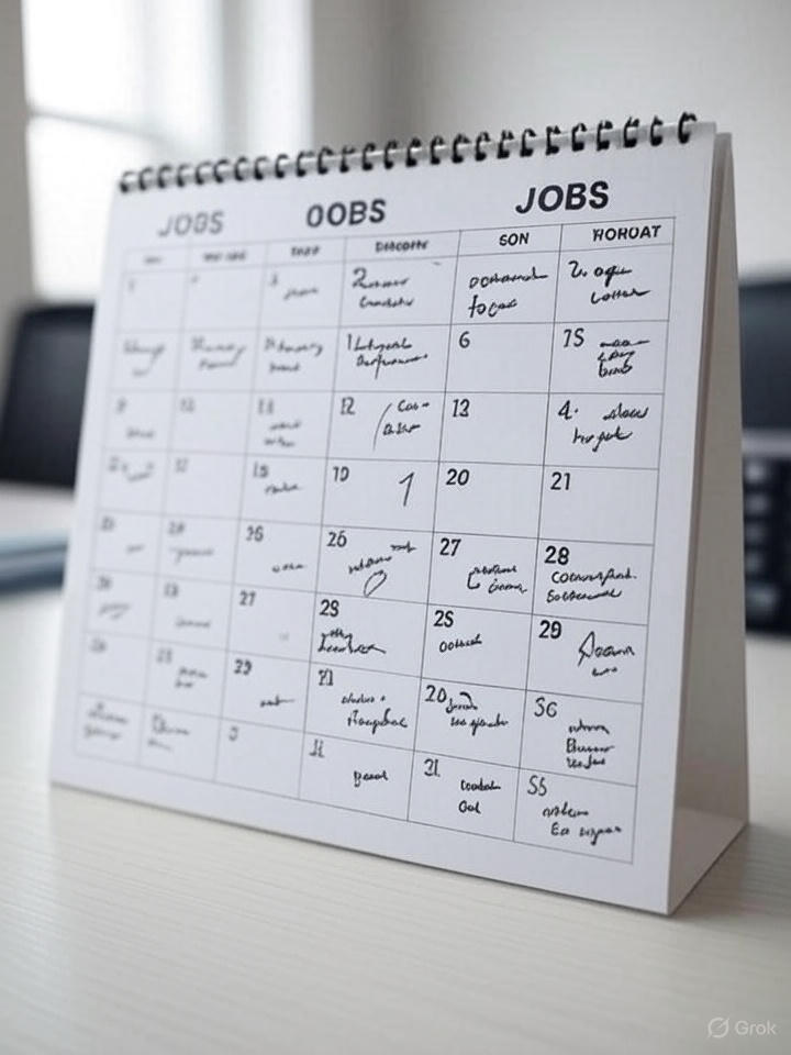 Upcoming Government Exams Calendar 2025 (Month-wise PDF Download)